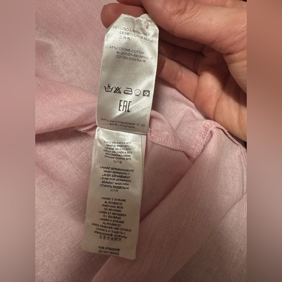 Pink Button-Up Shirt - Picture 6 of 7